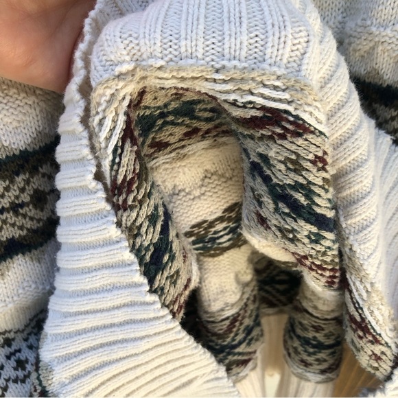 EUC Trader Bay 90's Vintage Men's Chunky Crew Neck Sweater Size XLg. - Picture 6 of 9